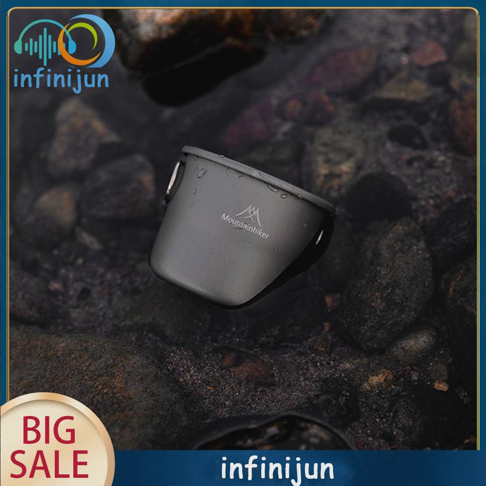 Cốc Uống Nước Có Tay Cầm Có Thể Gập Lại Tiện Dụng Mang Theo Du Lịch Cắm Trại