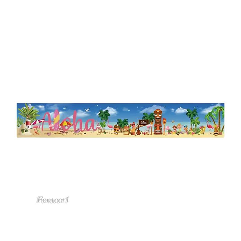 Phông Nền Chụp Ảnh Chủ Đề Hawaii 19.68x118inch