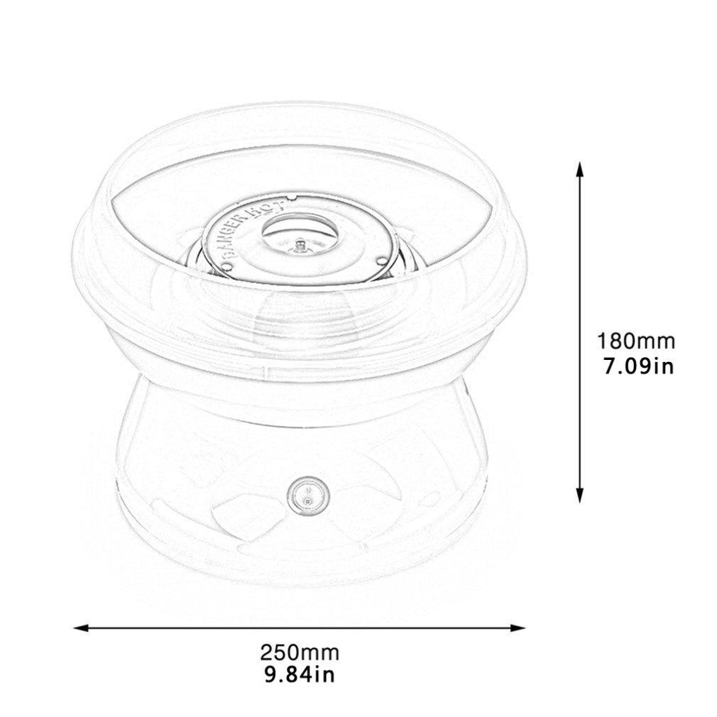 =Christmas=Children Mini Household Cotton Candy Machine Practical Electric Exquisite