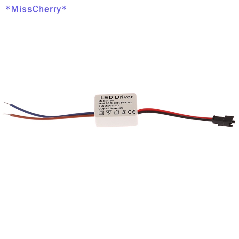 1 Trình Điều Khiển Đèn LED 260mA 1-3W AC 85V-265V Sang DC 5-12V Chất Lượng Cao Mới