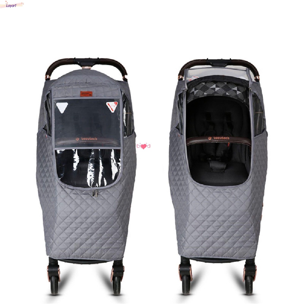 LAYOR1 Vỏ Bọc Xe Đẩy Em Bé Chất Liệu Dày Dặn Chống Mưa / Bụi Bẩn Tiện Dụng