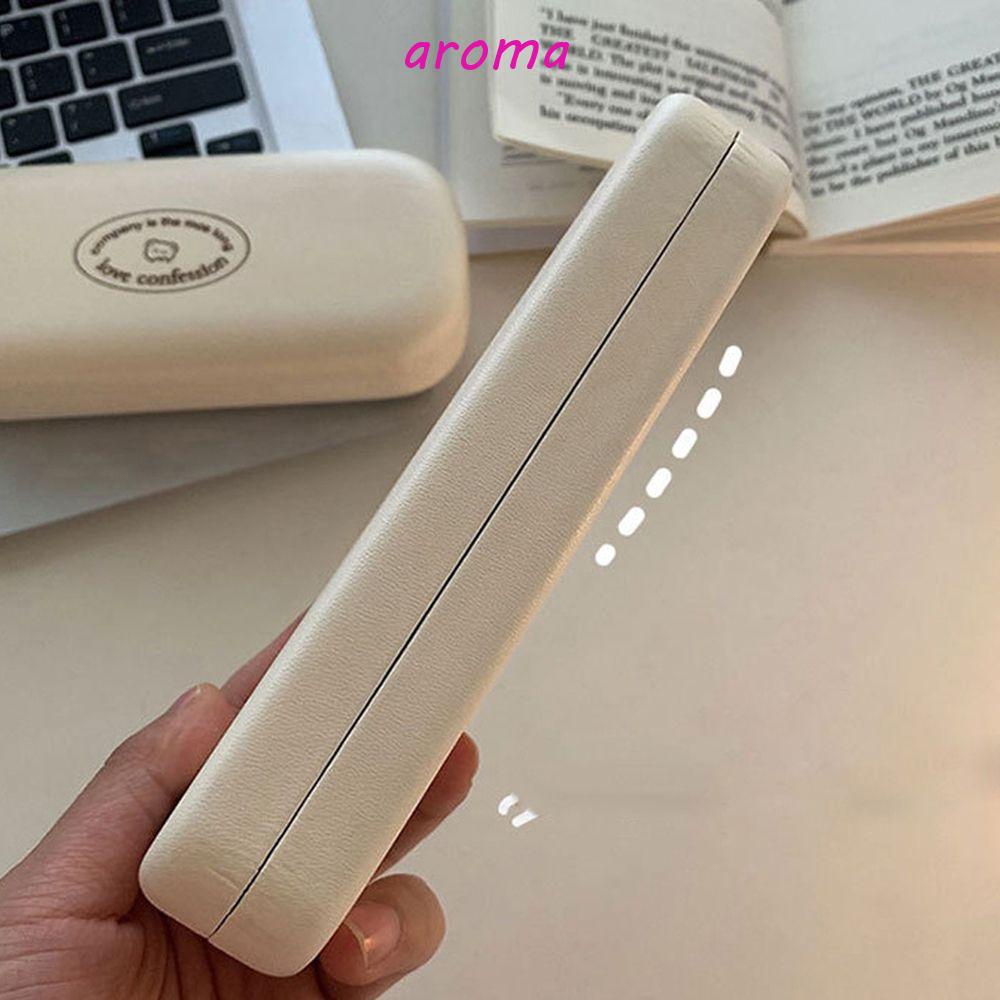 AROMA Hộp Đựng Kính Mát Hình Thỏ / Gấu Bằng Da PU Phong Cách Nhật Bản Ốp