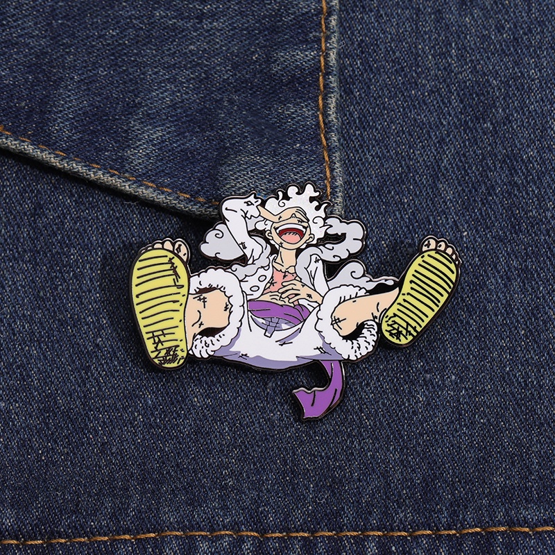 Ghim Cài Áo Hình Nhân Vật Luffy Trong Phim One Piece