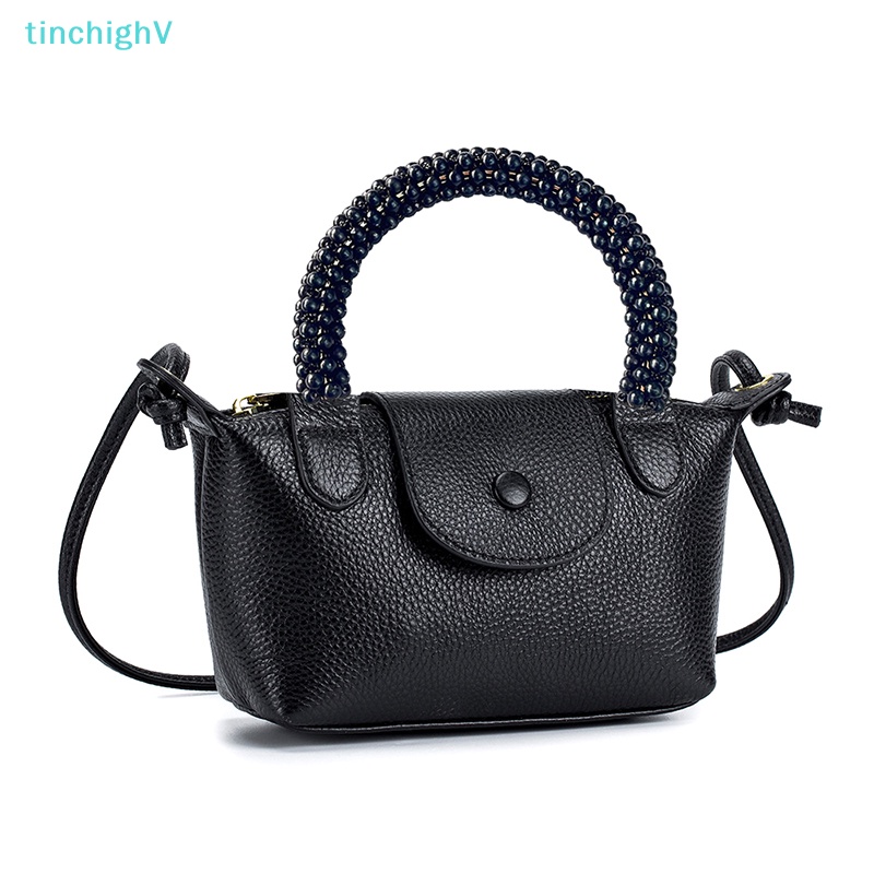 Vòng Kim Loại Đính Hạt Ngọc Trai Nhiều Màu Dùng Trang Trí Túi Xách / Ví Cầm Tay DIY