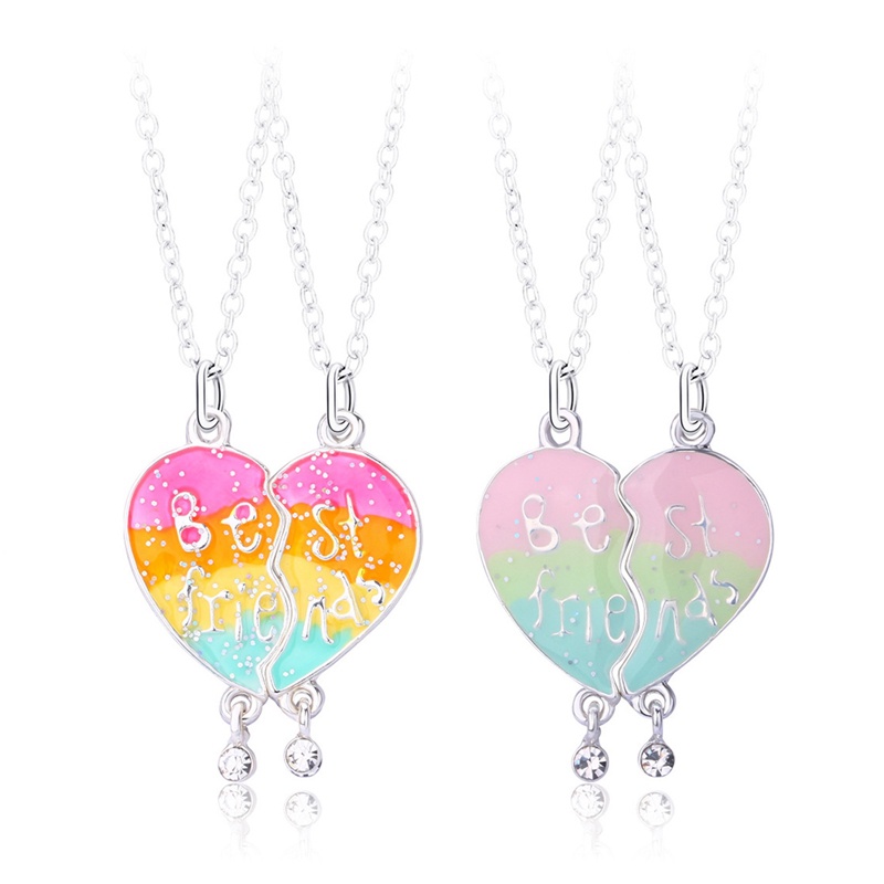 Ygt Set 2 Vòng cổ Chị Em Gái Xinh Xắn