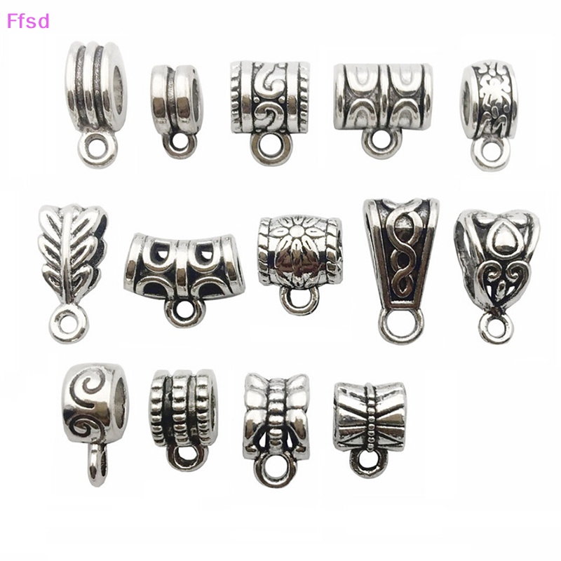 {Ffsd} Bộ 120 Hạt Nối Ống Kim Loại Làm Trang Sức Thủ Công Ch Bán Chạy