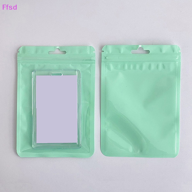 Set 10 Túi Đựng Thẻ Ảnh Thần Tượng Kpop Màu Kẹo