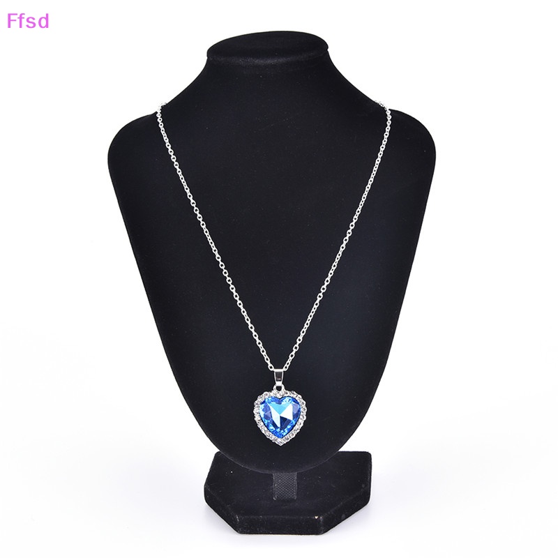 Vòng cổ Mặt Hình Trái Tim Đính Đá Pha Lê Thời Trang Cho Nữ