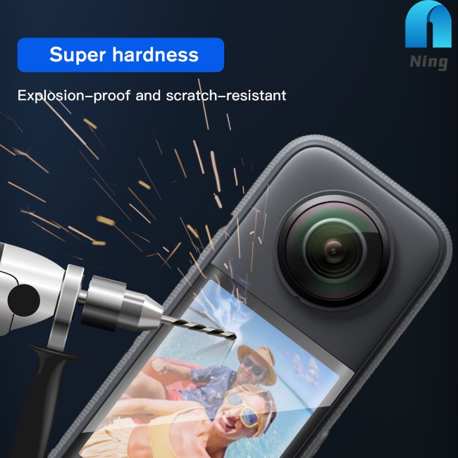 Kính Cường Lực Bảo Vệ Màn Hình HD Chống Cháy Nổ Cho Insta360 X3
