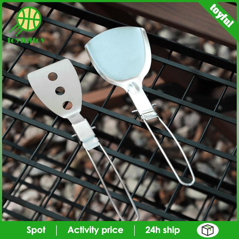 Xẻng Nấu Ăn Chống Trượt Có Thể Gấp Gọn Tiện Dụng Khi Đi Cắm Trại