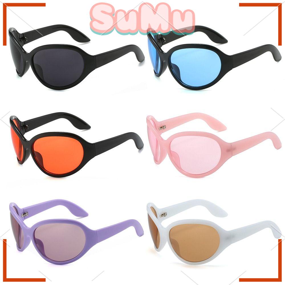 SUMU Kính Mát Phong Cách Hip Hop Y2K Cho Nữ