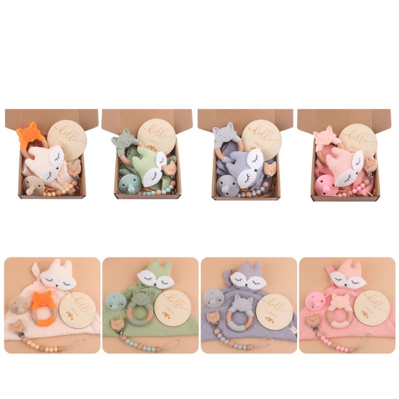 Bộ Kẹp Núm Ti Giả Thoải Mái Cho Bé Sơ Sinh