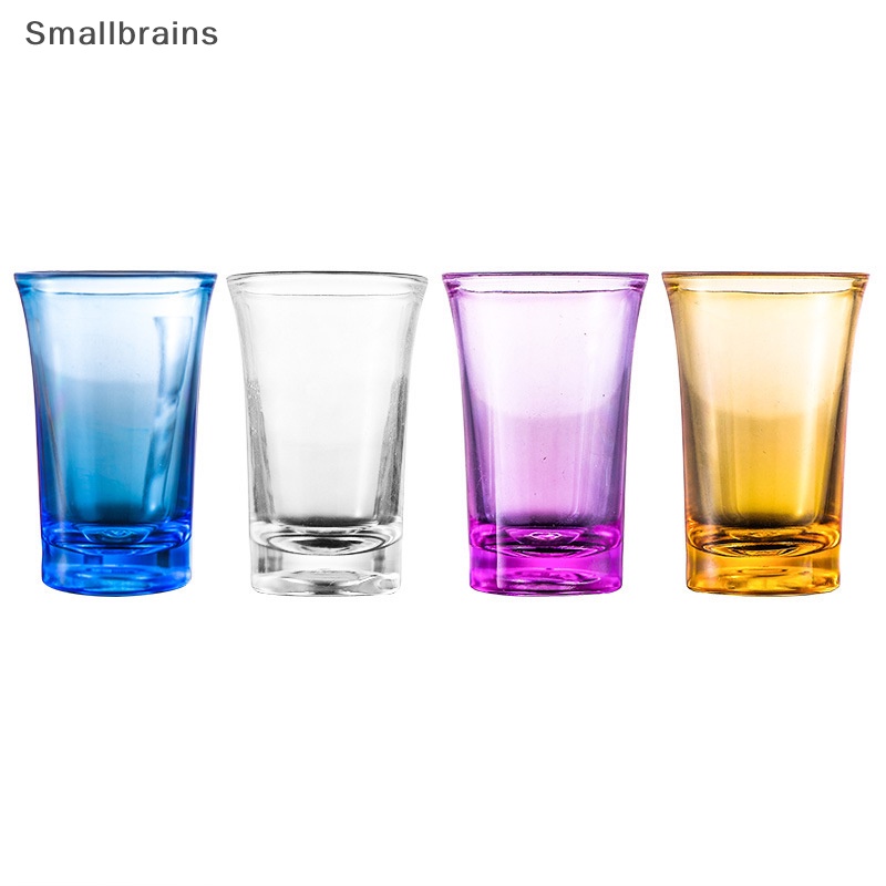 Smbr Ly Rượu Thủy Tinh Bằng Nhựa Acrylic Hình Viên Đạn Sáng Tạo BR
