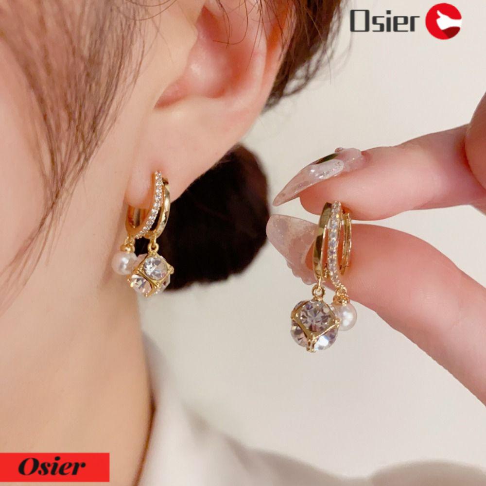 OSIER1 Bộ 2 Khuyên Tai Châm Cứu Bằng Lymphvity Magne Germanium Thoát Nước Hiệu Quả Cho Nữ