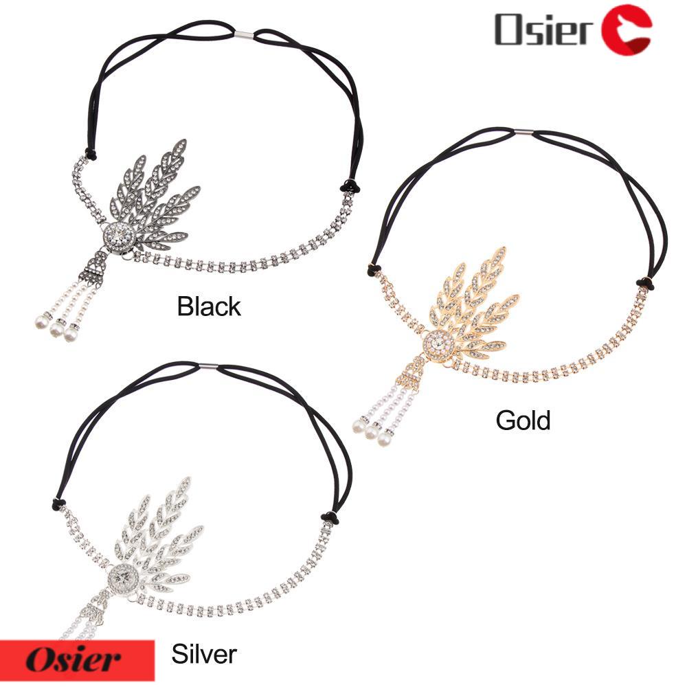 OSIER1 Phụ Kiện Cài Tóc Cô Dâu Cao Cấp Sang Trọng