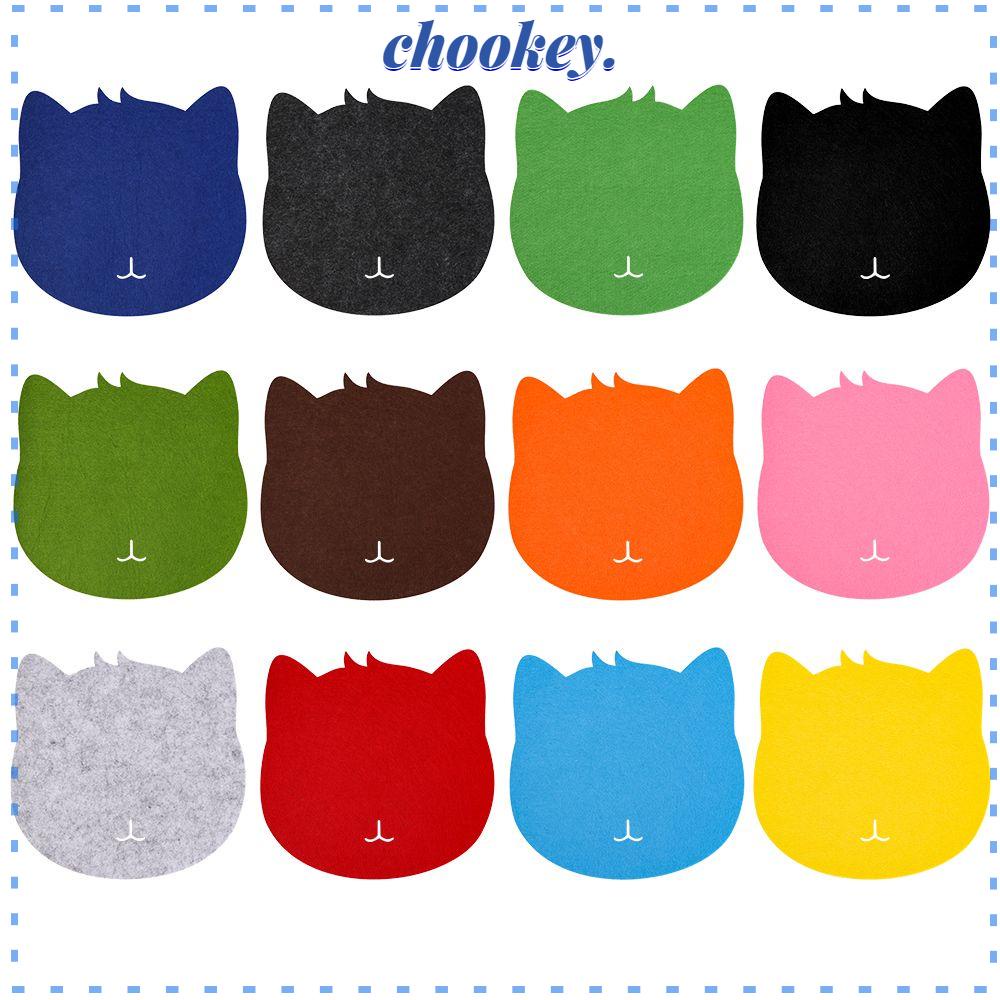 CHOOKEY Miếng Lót Chuột Bằng Vải Nỉ Mềm Nhẹ Dễ Thương