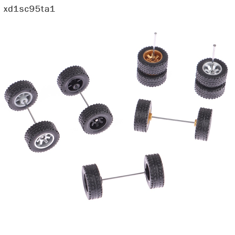 1/64 mô hình bánh xe ô tô với lốp cao su nhựa cơ bản sửa đổi các bộ phận mới
