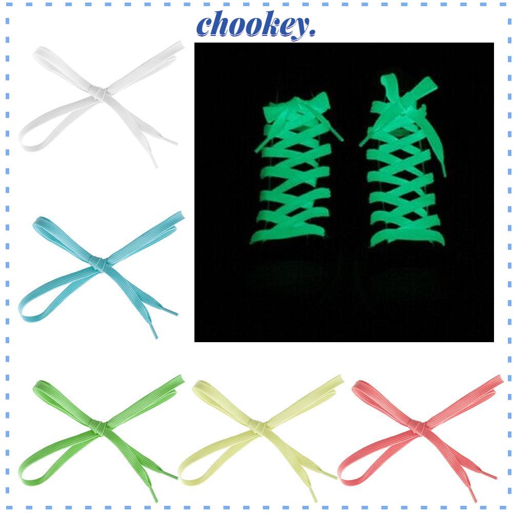 CHOOKEY Dây Giày Thể Thao Phát Sáng Trong Bóng Tối