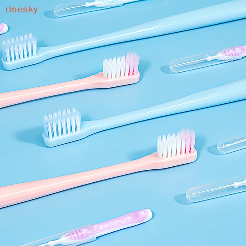 Set 3 Bàn Chải Đánh Răng Chỉnh Nha Mềm Mại Chăm Sóc Sức Khỏe Cho Người Lớn