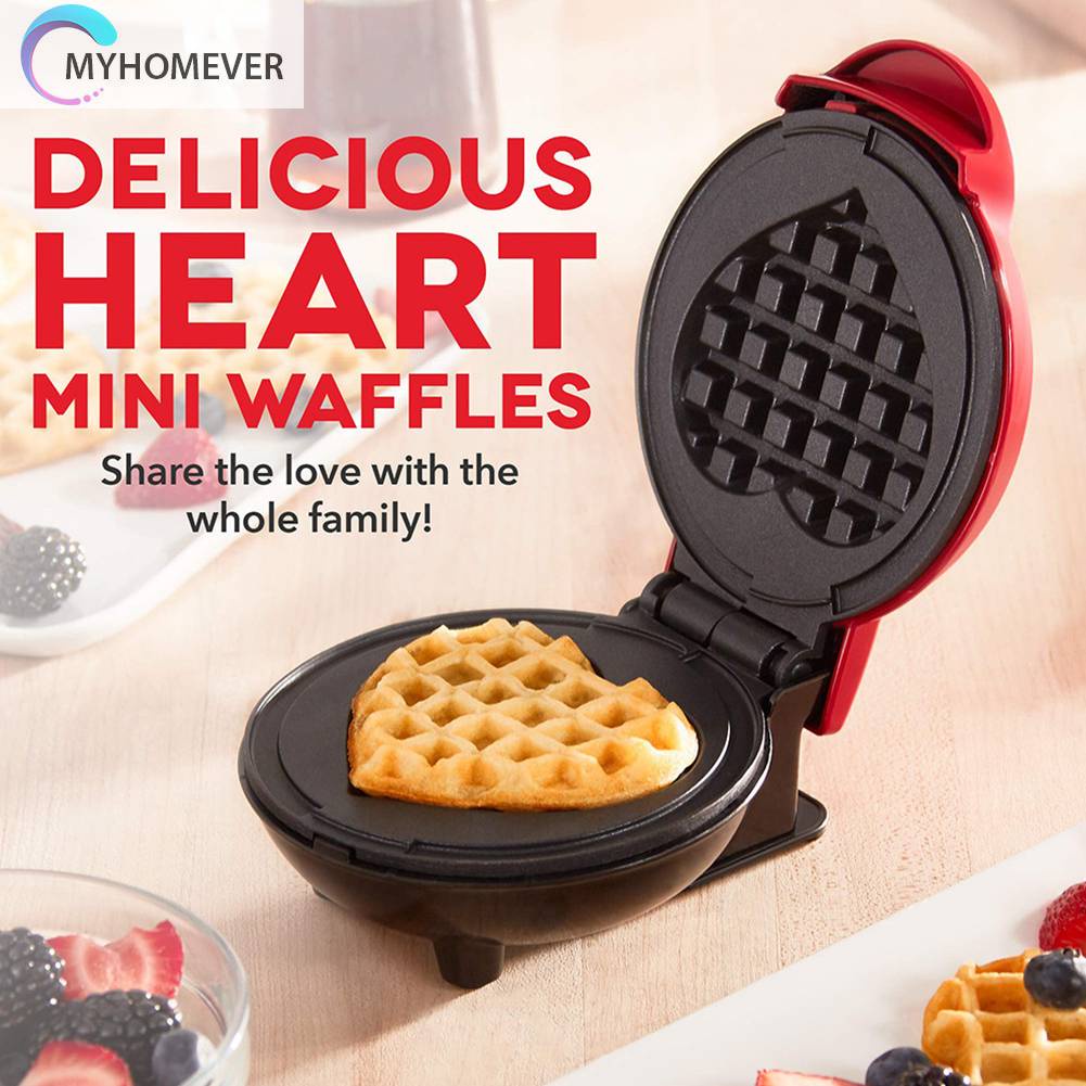 Khuôn Nhấn Bánh Waffle Hình Trái Tim Dễ Thương