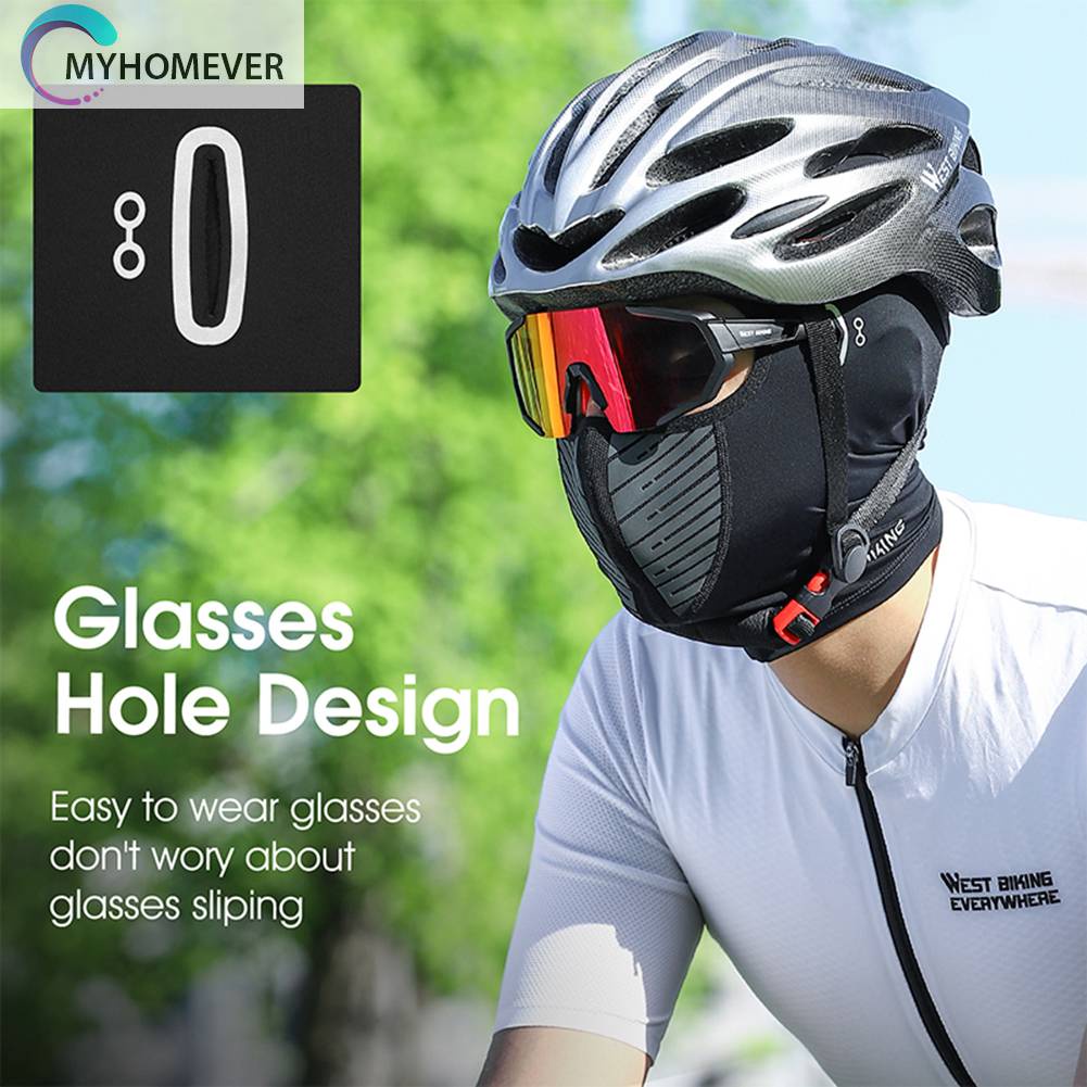 West Mũ Balaclava Che Phủ Toàn Diện Lỗ Thông Hơi Dùng Khi Đi Xe Đạp