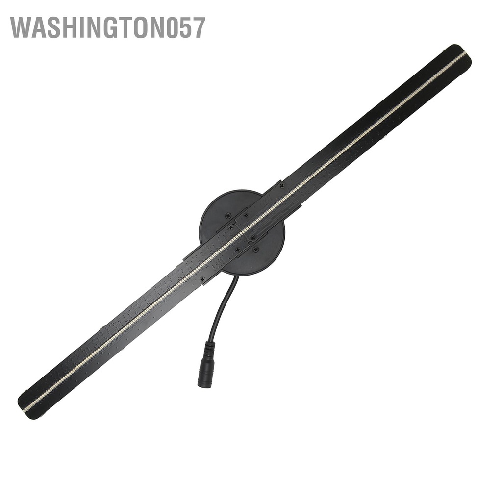 Washington057 Quạt hình ba chiều 3D Máy chiếu WiFi 16 5in 2000x224 với 224 hạt đèn LED cho quảng cáo cửa hàng kinh doanh 100‑240V