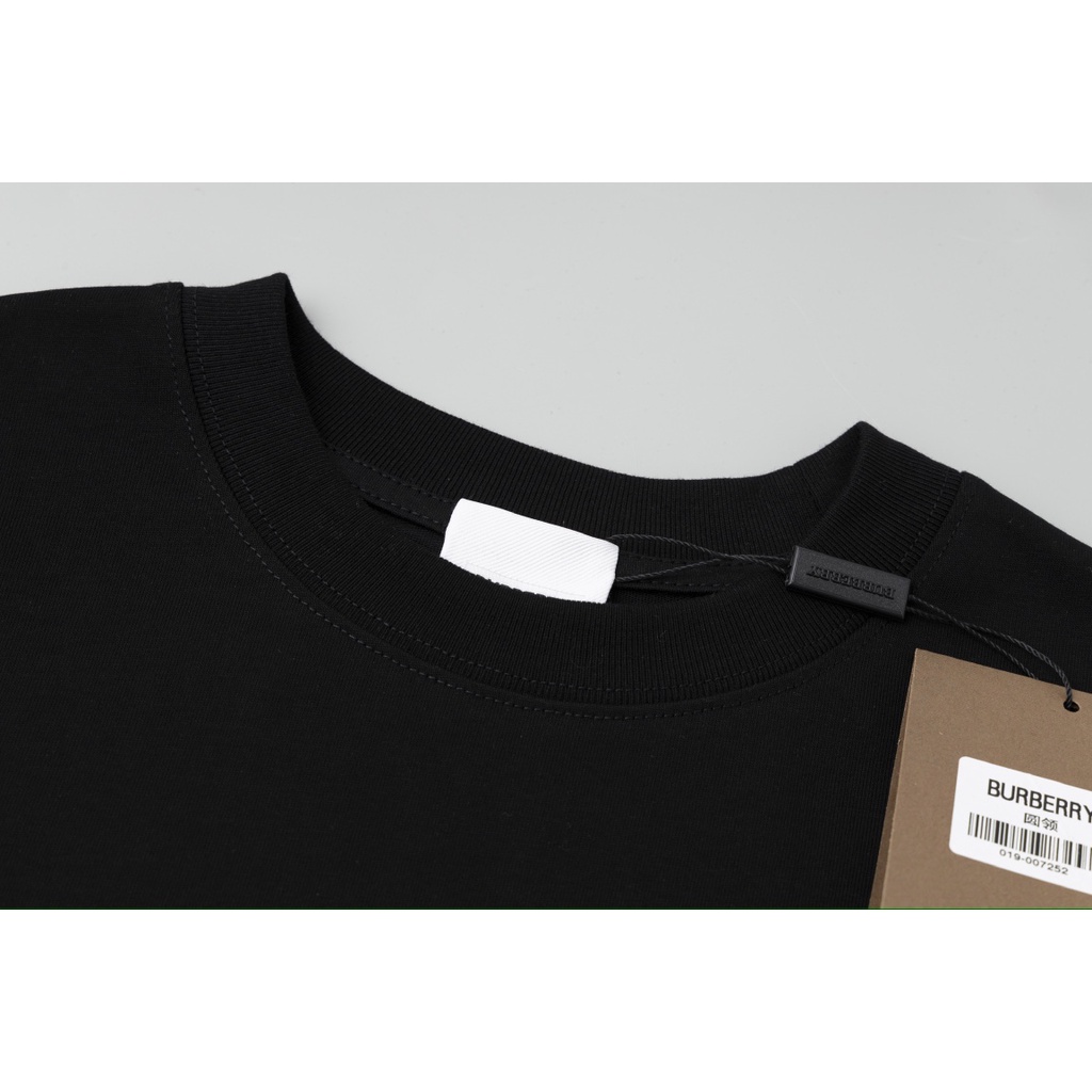 Áo Thun Cotton 23ss Thiết Kế Túi Họa Tiết Kẻ Sọc Sang Trọng Phong Cách Đường Phố Cho Nam Và Nữ