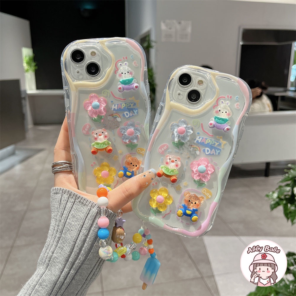 Ốp Điện Thoại TPU Mềm Hình Thỏ 3D Có Gương Trang Điểm Cho IPhone 14 Pro Max 12 11 Pro Max X XS XR 7Plus