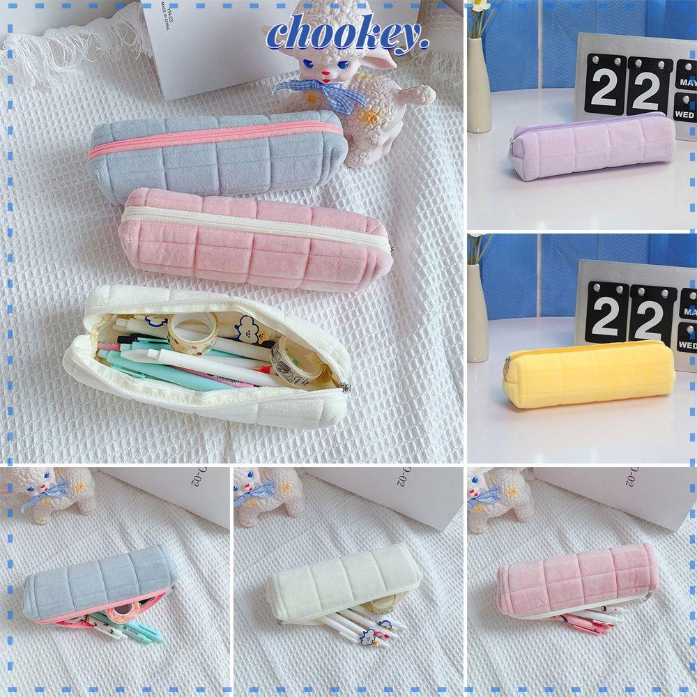 CHOOKEY Túi Đựng Bút Thiết Kế Mới Đơn Giản Tiện Lợi Dễ Sử Dụng