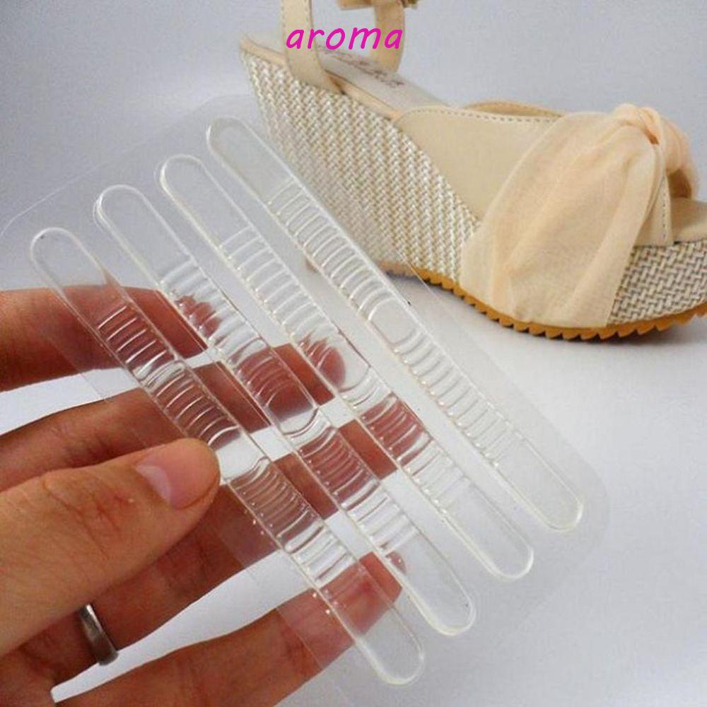 AROMA Lưng Set 1 / 4 Đệm Silicon Gel Lót Gót Giày Cao Cấp