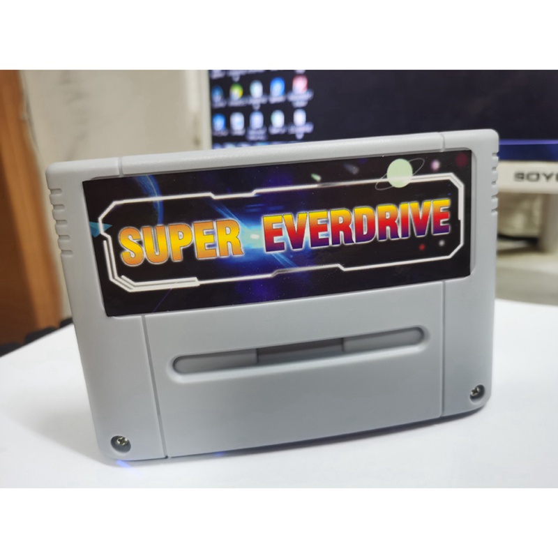 Thẻ Chơi Game Super EverDrive Chuyên Nghiệp 800 Trong 1 Cho SNES 16 Bit