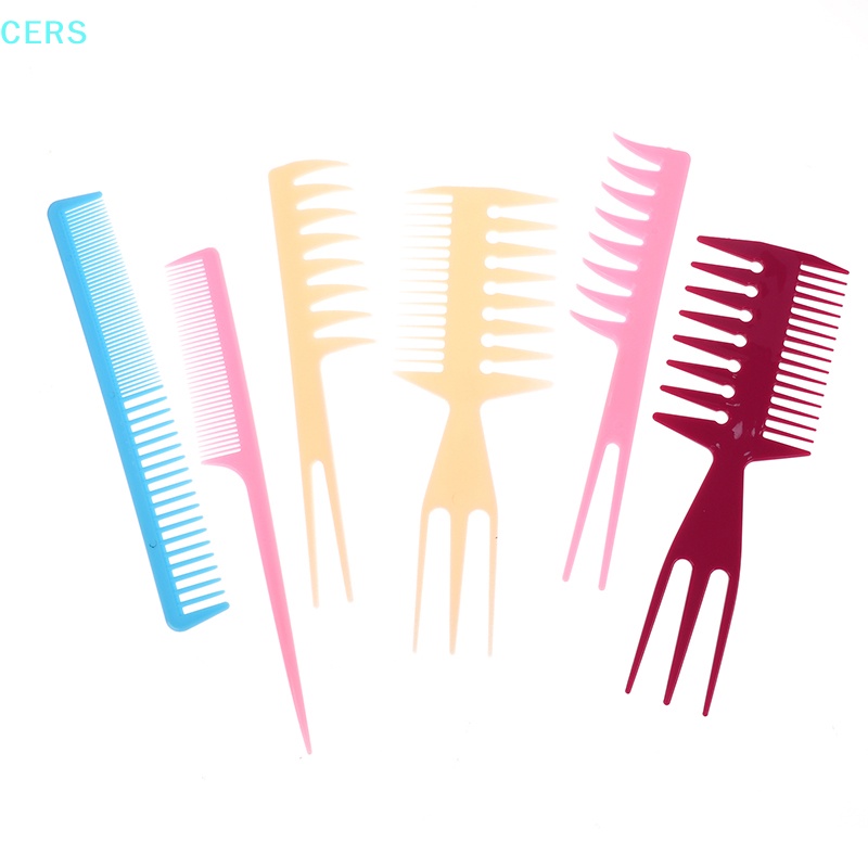Set 8 Lược Chải Tóc Chống Tĩnh Điện Thiết Kế Nhỏ Gọn