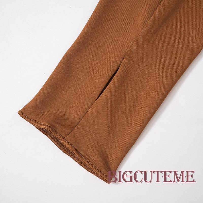 Áo Thun Crop Top Tay Ngắn 1 / 2 Nút Họa Tiết Yêu Tinh Cơ Bản Dành Cho Nữ Đi Tiệc Đường Phố