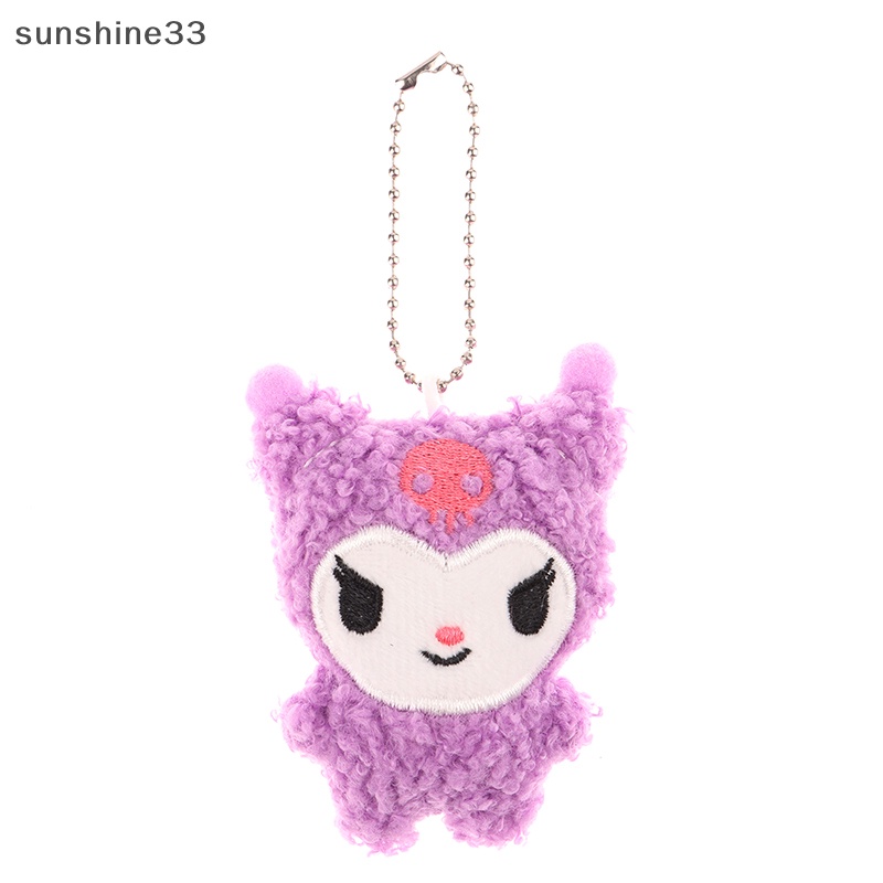 Búp Bê Nhồi Bông Sanrio Melody Kulomi Mềm Mại Treo Móc Khóa / Ba Lô / Túi Xách Trang Trí Quà Tặng Trẻ Em