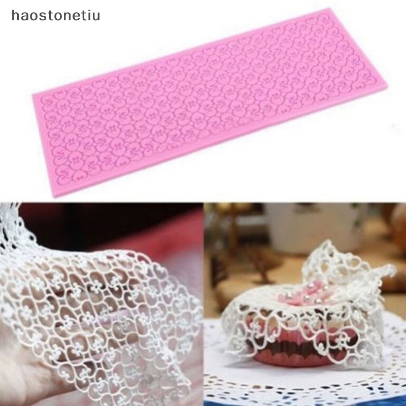 Khuôn Silicone Làm Bánh Họa Tiết Ren Chuyên Dụng