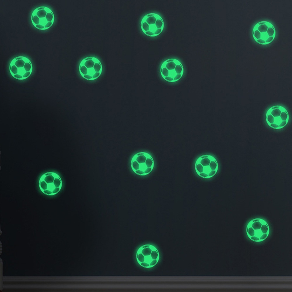 Miếng Dán Tường Dạ Quang Hình Quả Bóng Hoạt Hình Sáng Tạo Trang Trí Phòng Trẻ Em