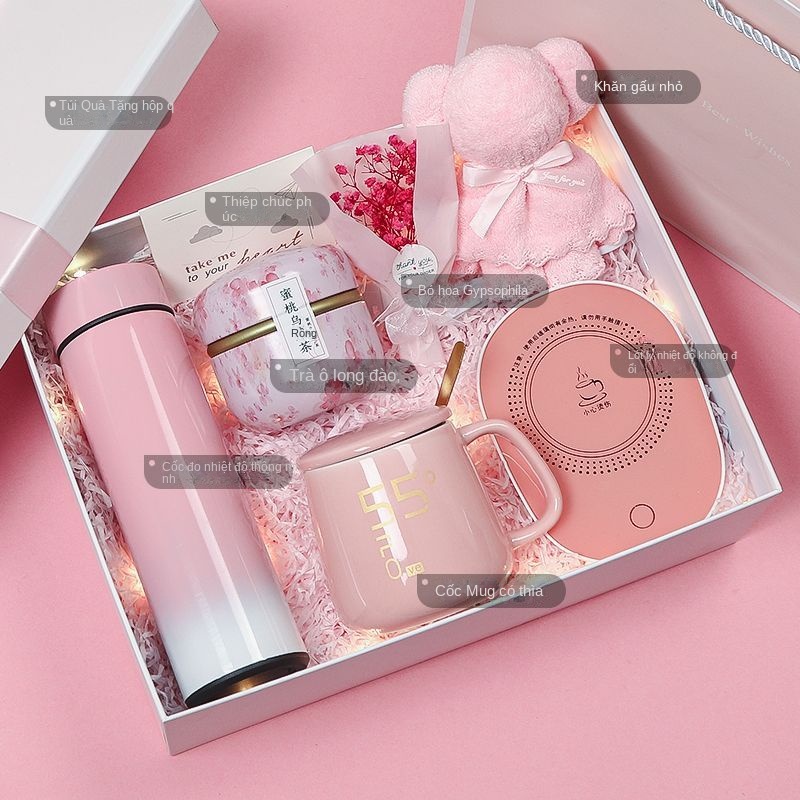 🎁Giao hàng nhanh chóng💝Hàng Có Sẵn Quà Tặng Sinh Nhật Bạn Gái / Bạn Gái / Bé Gái / Phù Dâu Trái Tim Tập Đi