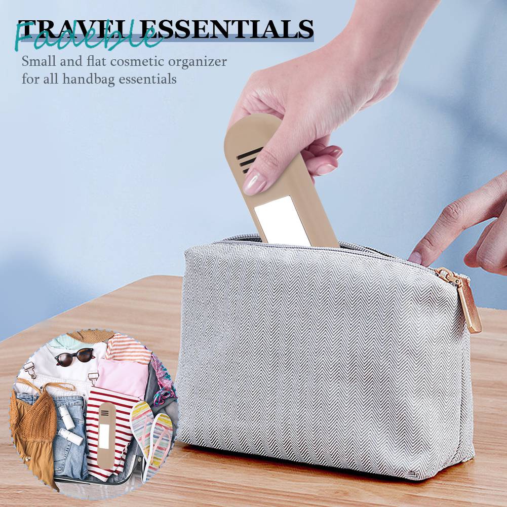 Túi Đựng Cọ Trang Điểm Bằng Silicone Thoáng Khí Có Khóa Kéo