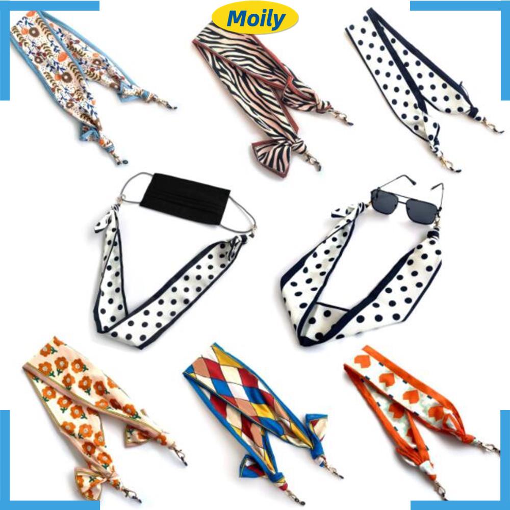 MOILYVN Dây Xích Kim Loại Đeo Kính Chống Trượt