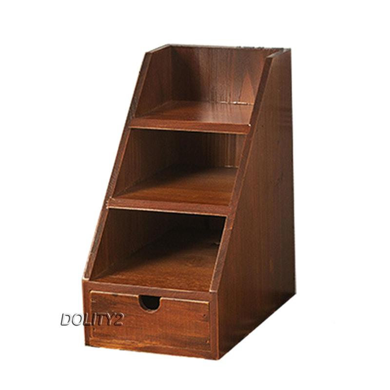 Hộp Gỗ Đựng Đồ Trang Điểm Để Bàn Đa Năng Kiểu Cổ Điển