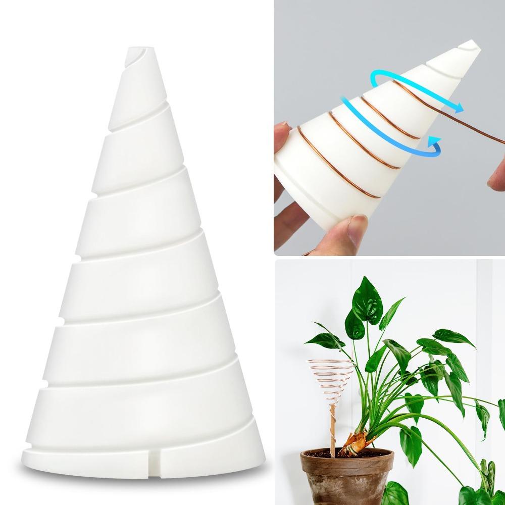 KRNY Cuộn Dây Đồng Trắng Quấn Dây Đồng Kích Thước Xoắn Ốc Tăng Trưởng Cây Trồng Và Sức Sống Điện Tử