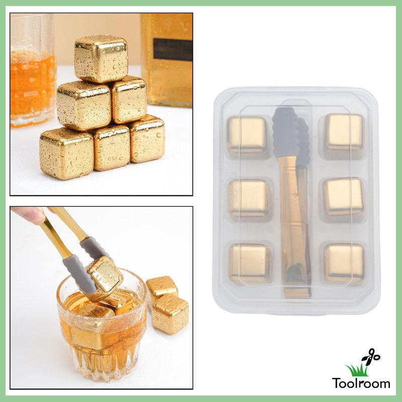 Đá Inox Làm Lạnh Đồ Uống Tái Sử Dụng Tiện Lợi