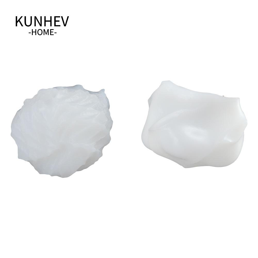 KUNHEV Khuôn Làm Nến / Xà Phòng Hình Quả Bóng Bằng Silicone