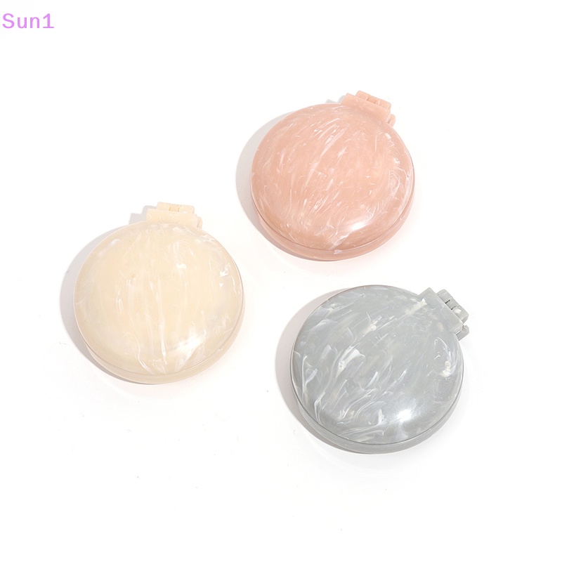 Lược Gấp Chống Tĩnh Điện Có Gương Tiện Dụng Sun1 &gt;