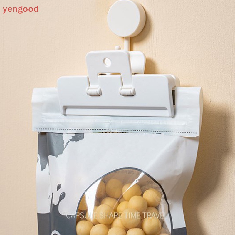 1 Dụng Cụ Kẹp Miệng Túi Thực Phẩm Bằng Nhựa Nhỏ Gọn Cho Nhà Bếp