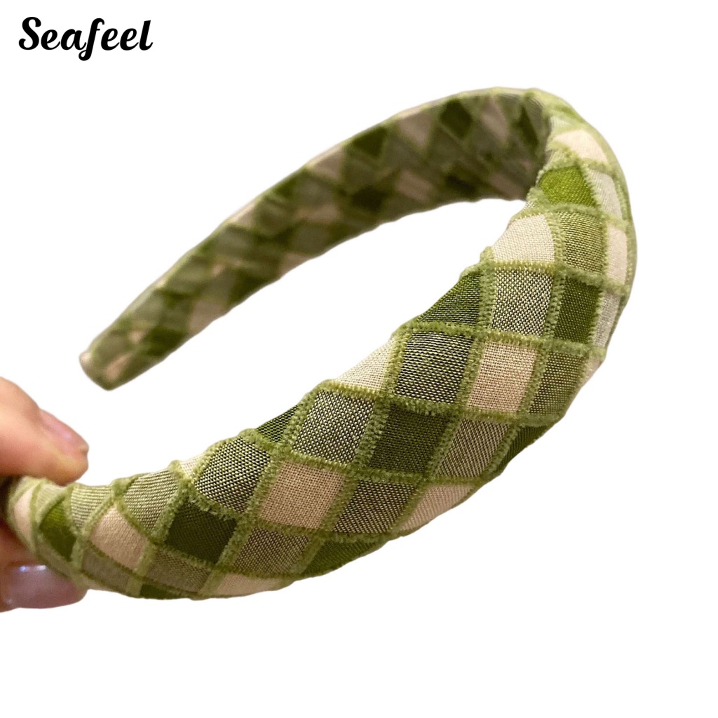 Băng Đô Cài Tóc Bản Rộng Nhiều Màu Sắc Thời Trang Cho Nữ