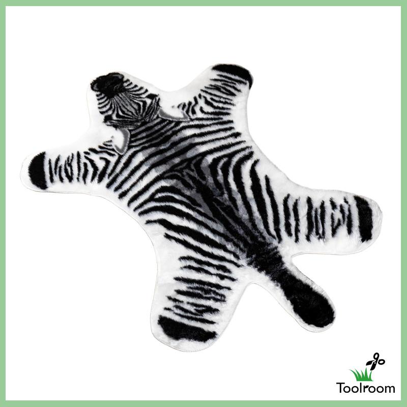 Thảm Lông Lót Sàn Mềm Mại Thoải Mái Họa Tiết Hổ Dễ Thương