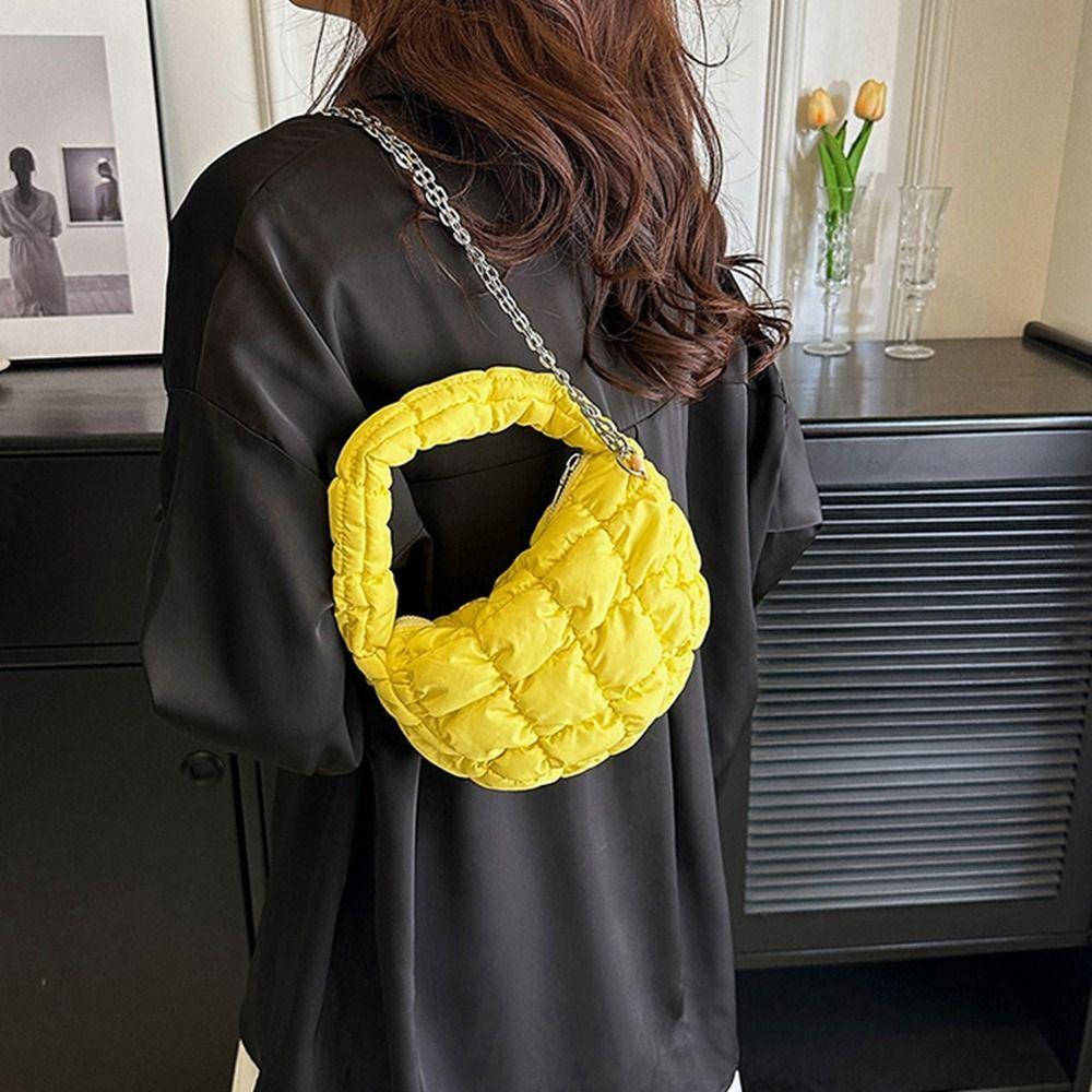 BLISS Túi Xách Đeo Vai Bằng Cotton Họa Tiết Kẻ Sọc Caro Trọng Lượng Nhẹ Cho Hoạt Động Ngoài Trời