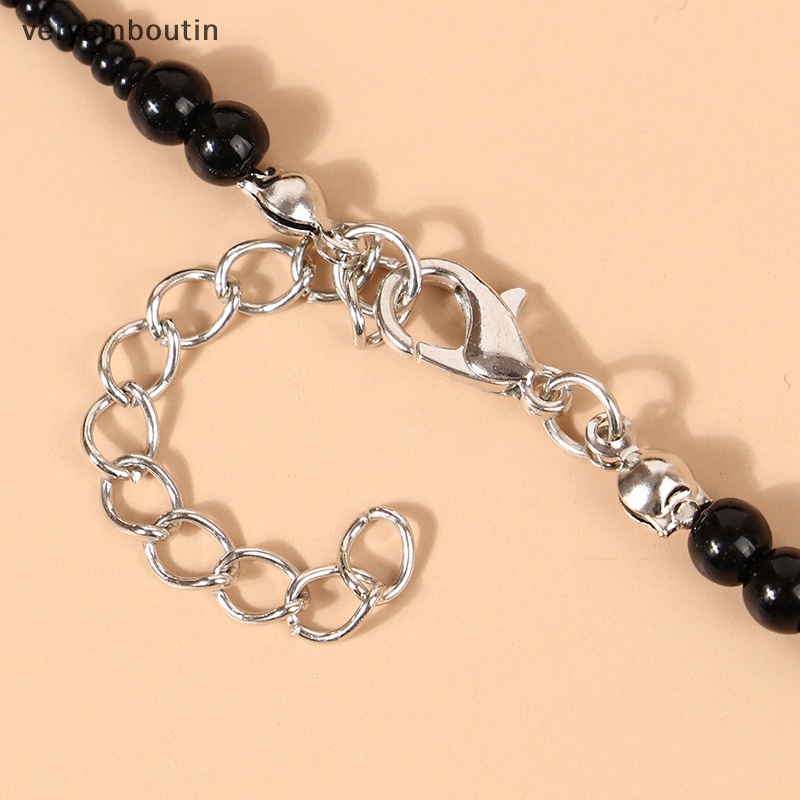 Vòng Cổ Chuỗi Hạt Mặt Sư Tử May Mắn Phong Cách Trung Hoa Cổ Điển Dành Cho Nam Nữ