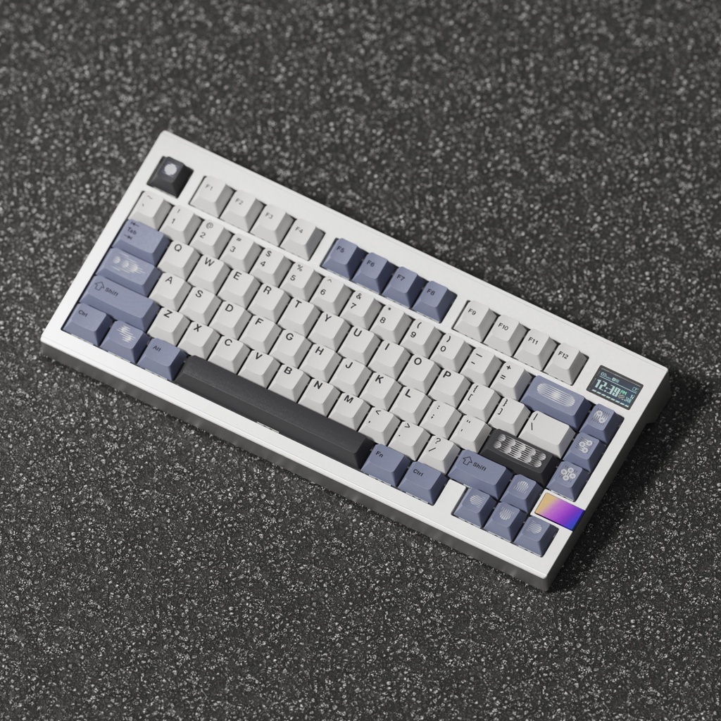 Bàn phím cơ KIT Finalkey V81 Plus khung nhôm CNC màn hình TFT 3 mode kết nối